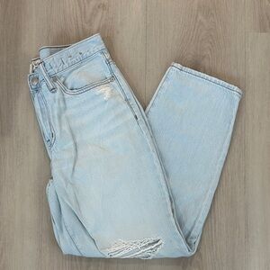 Madewell Light Blue The Slouchy Boyfriend Jeans size 27P